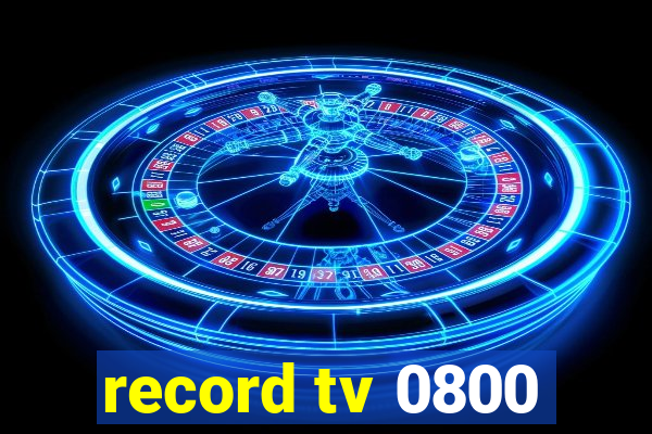 record tv 0800